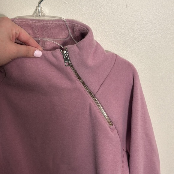 Athleta Pink Fleece Jacket - Picture 7 of 8